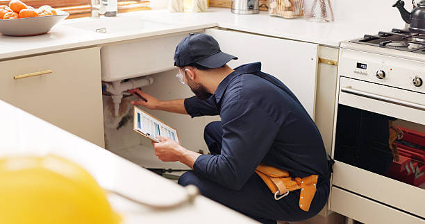 Plumber doing insprection uae